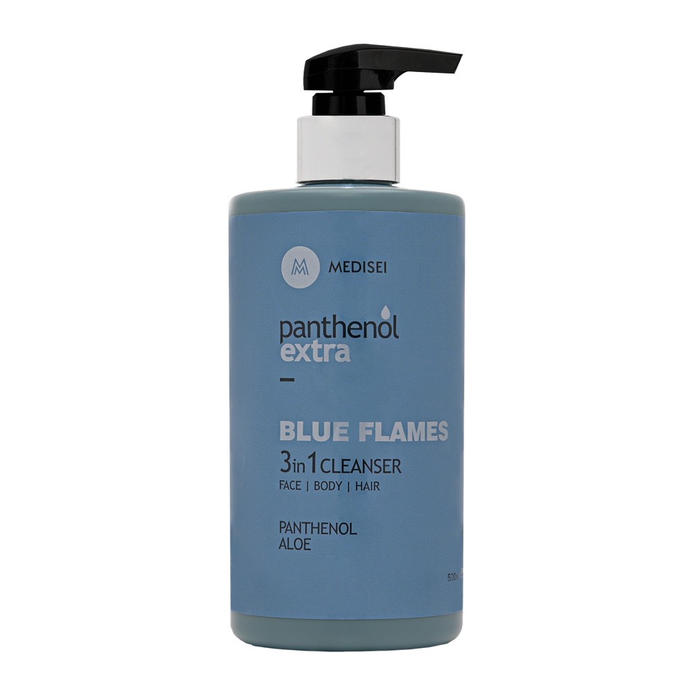 PANTHENOL EXTRA - BLUE FLAMES 3in1 Cleanser - 500ml